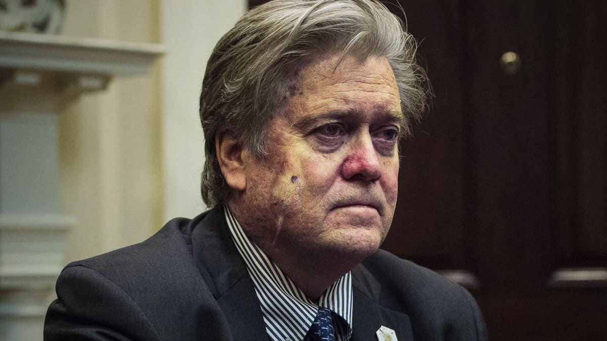 White House Staffer Forgets To Put Steve Bannon Back In The Fridge