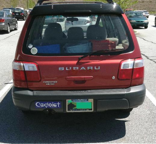 New Subaru Foresters Will Come Factory Installed With Coexist Sticker