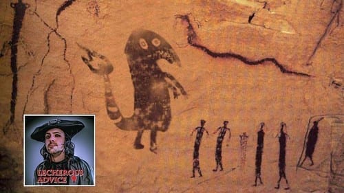 Early Cave Drawing Heroes