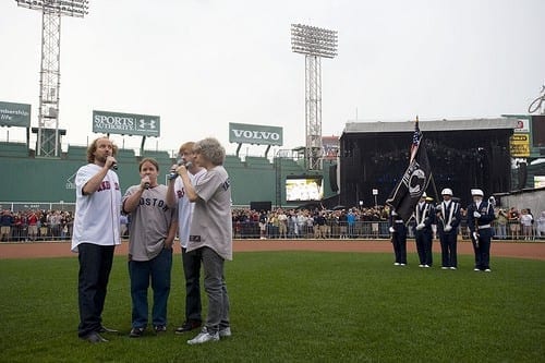 Phish Plays 27 Minute National Anthem At Boston Red Sox Game