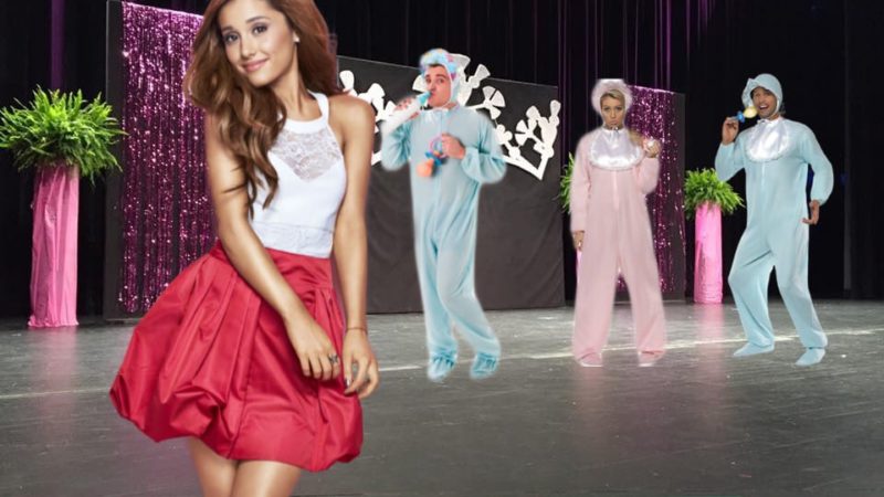 Ariana Grande Hosts First Adult Baby Beauty Pageant