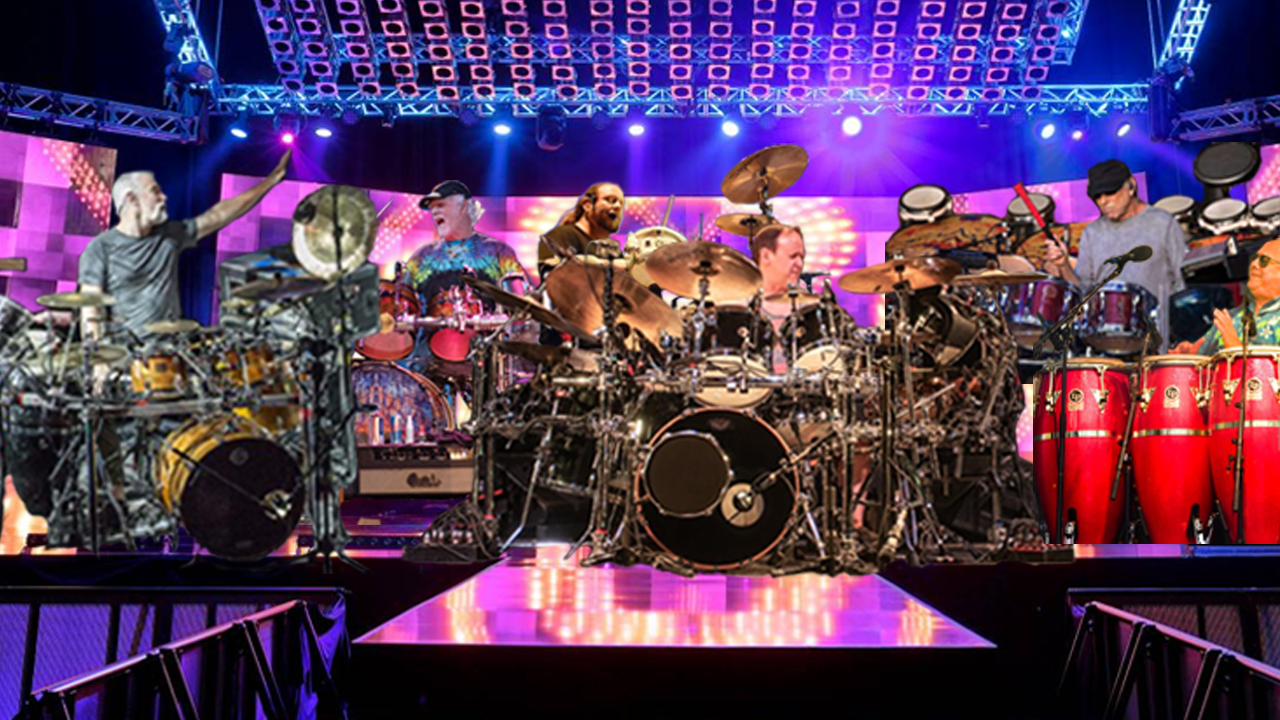 Hart, Kreutzmann, Fishman, Hann, Travis, Trucks, and  Ortiz Join Forces For “Just Drums Tour”