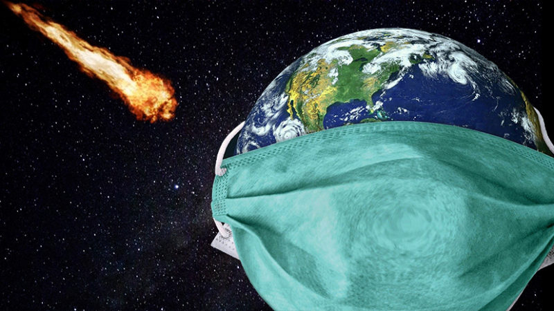 Asteroid Readjusts Trajectory From 6FT From Earth To 12FT Per CDC Recommendation