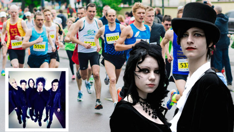 Activist Goths Hold Race For The Cure