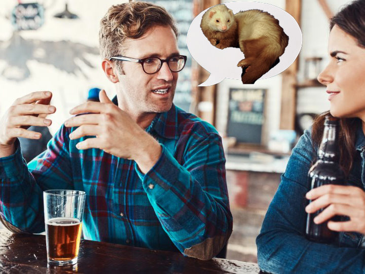 ‘I’m Really More Of A Ferret Person,’ Says Man Unintentionally Ending Date