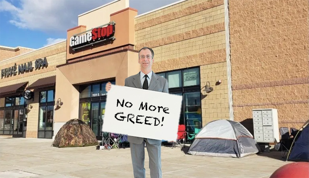 Occupy GameStop: Hedge Fund Traders Fight Back Against Injustice In Stock Market