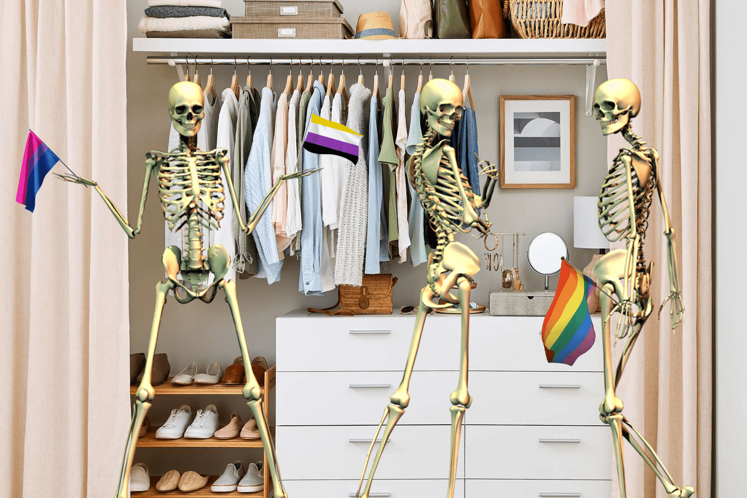 Skeletons in the lingerie closet